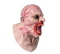 Maschera spaventosa - Hallo Ween Zombie Props | Maschere per il viso cosplay | Copertine a faccia piena di zombi realistiche | Mummia 3D Mummy Full Face Copri per la festa di cosplay Halloween Bike Cy