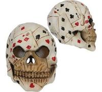 Maschera Spaventosa Teschio Poker Face Costume Di Halloween Per Adulti ZJ-3808