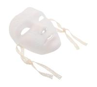 Maschera Steampunk Bianca in Abs Resistente per Cosplay e Feste a Tema, Stile Punk Cyborg Versatilità Multi-scena per Adulti e Uomini