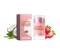 Maschera stick all'argilla, maschera stick all'albero del tè, maschera stick alla fragola, pulizia profonda dei pori, controllo dell'olio, affinamento dei pori e idratazione (Rosa)