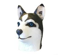 Maschera stravagante a forma di cavallo per eventi a tema, teatro, atti e abbigliamento casual, struttura in vinile con cinturino regolabile per un comfort affidabile tutto il giorno (il cane)