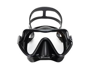 Maschera subacquea antiappannamento, occhialini in vetro temperato HD per adulti