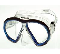 Maschera Subacquea Atomic SubFrame Per FreeDiving Scuba Snorkeling Chiara/Blu