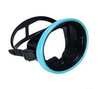 Maschera subacquea con lente in vetro temperato resistente all'usura per tutte le esigenze subacquee (solo adulti, nero)