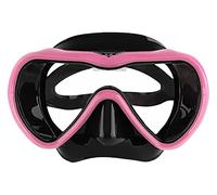 maschera subacquea, Maschere subacquee Immersioni Nuoto a basso volume Lenti ad alta definizione Attrezzatura subacquea Silicone Integrato(H)