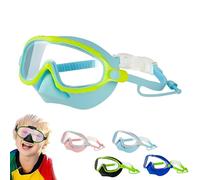 Maschera subacquea per bambini, maschera subacquea con copertura nasale, cinturino in silicone regolabile, maschera da snorkeling, occhiali da immersione in morbido silicone, comoda fascia elastica