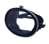 Maschera subacquea professionale Forma ovale Occhiali panoramici trasparenti Vetro temperato Maschera subacquea per sub Occhialini da sub Lenti in vetro temperato Nuoto Snorkeling Ampia vista Apnea
