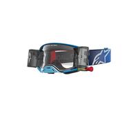 Maschera SUPERTECH FIRMA Roll Off Blu Argento ALPINESTARS - UN: UN