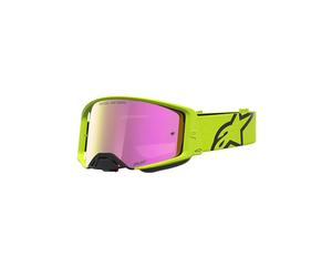 Maschera SUPERTECH VESTA Giallo Rosa ALPINESTARS - UN: UN