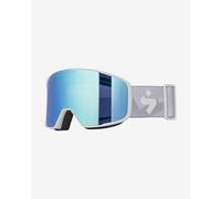 Maschera Sweet Protection Boondock RIG Reflect RIG bianco grigio con lenti blu