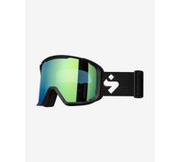 Maschera Sweet Protection Durden RIG Reflect RIG nero con lenti azzurrino verde