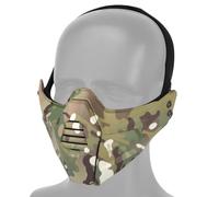 Maschera Tattica 3D Con Adattatore For Guida Casco - Copertura Integrale For Oggetti Di Scena For Softair E Film(CP)