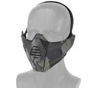 Maschera Tattica 3D Con Adattatore For Guida Casco - Copertura Integrale For Oggetti Di Scena For Softair E Film(BCP)