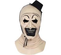 Maschera Adulto, Art The Clown Killer Horror Halloween Carnevale Terri-fier
