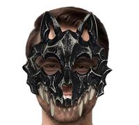 Maschera teschio animale accessorio per travestimento teschio per cosplay e cosplay