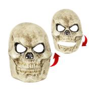 Maschera teschio con mandibola mobile