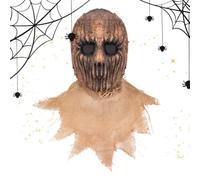Maschera testa spaventoso, Facciale horror inquietante per Halloween | Copricapo in costume cosplay per giochi di ruolo, spettacoli teatrali in maschera, feste teatrali - Ampia gamma di usi