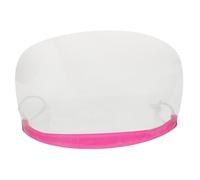 Maschera Trasparente per Taglio Chioma Baffle Protezione | Plastica senza Odore, Impedisce Peli Sul Volto e Occhi, Uso Casa Salone, Facile da Usare