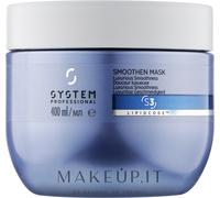 Maschera-trattamento per capelli ingestibili System Professional Lipidcode Smoothen Mask S3 400 ml