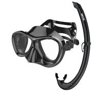 MASCHERA + TUBO COMPLETO SEAC CAPRI TOP ,SUBACQUEA APNEA SNORKELING IMMERSIONI