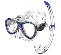 MASCHERA + TUBO COMPLETO SEAC CAPRI TOP ,SUBACQUEA APNEA SNORKELING IMMERSIONI
