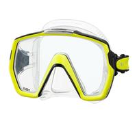 Maschera Tusa Freedom HD Per Immersioni E Snorkeling Gialla M-1001-FY