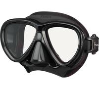 Maschera Tusa Intega Subacquea, FreeDiving, Snorkeling Nera Silicone M-2004QB-BK