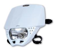 Maschera UFO Omologata Cruiser Bianca PF01707-041 Per Moto Ricambi Accessori