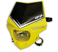 Maschera UFO Omologata Stealth Gialla PF01715-102 Per Moto Ricambi