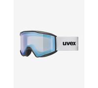 Maschera Uvex Blast FM nero opaco con lente specchiata Blue