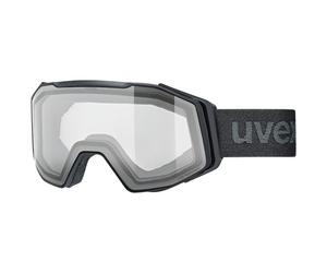 Maschera Uvex Gravity - Black Clear Trasparente / Nero