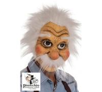 Maschera vecchietto in lattice con occhiali