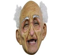 Maschera vecchio uomo adulto Halloween Taglia Unica