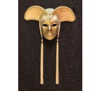 Maschera Veneziana da Parete con Swarovski Maschere Decorative Fatte a Venezia
