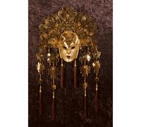 Maschera Veneziana Lusso Artigianale Originale Maschere Carnevale di Venezia