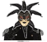GUIRCA MASCHERA VENEZIANA NERA