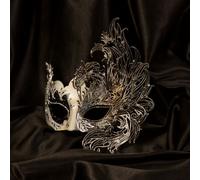 Maschere Veneziane Indossabile Maschera Veneziana Decorativa con Macramè