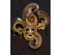 Maschera Veneziana Originale Maschere Carnevale Venezia Artigianale Orfeo