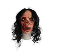 Maschera Victoria (con Bocca Chiusa - Apribile con Taglio Facile) -Killer Costume Horror Halloween Cosplay "
