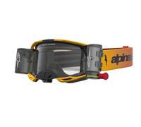 Maschera VISION 8 AMBER Roll Off Giallo Rosso ALPINESTARS - UN: UN
