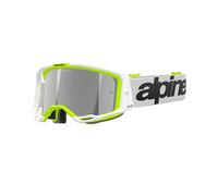 Alpinestars Vision 8 Wordmark Off-road Goggles Bianco Mirror Silver