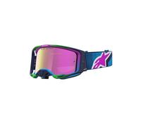 Alpinestars Vision 8 Maven Mirror Occhiali da motocross, blu/viola, Taglia unica