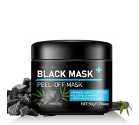 Maschera viso al carbone peel off, rimozione punti neri per il naso, pulizia profonda, rimuove efficacemente sebo e sporco, libera i pori, per tutti i tipi di pelle