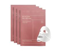 Maschera Viso al Collagene Bio, 5pcs Coreano Maschere al Collagene Coreano Bio, Idratante Intenso Notturno, Illumina la Pelle, Riduce le Rughe e Minimizza i Pori, Tratamento Notturno Rigenerante