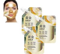 Maschera viso antietà oro Retinolo Veleno di serpente Maschera d'oro Maschera facciale staccabile al collagene d'oro Maschera d'oro ringiovanente Rinfrescante e confortevole per una pelle perfetta
