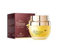 Maschera viso antirughe, maschera viso veleno api, idratante profondamente efficace, leviga e ammorbidisce la pelle, riduce le linee sottili, migliora la resistenza e l'elasticità della pelle