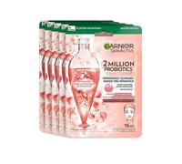 Maschera Viso Garnier SkinActive 2 Milioni di Probiotici 5 St