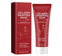 Maschera Viso Idratante al Collagene, Maschera Riparatrice Nutriente, Brightening Sollevare e Rassodare, Peel-Off Mask, Migliora l'elasticità, Idratazione Profonda, Adatta a Tutti i Tipi di Pelle