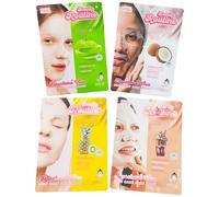 Maschera viso idratante per bambini monouso in profumazioni assortite