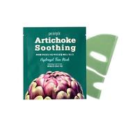 Maschera viso idrogel lenitiva al carciofo PETITFEE - 1 confezione (5 pezzi) ...